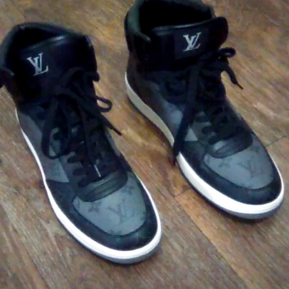 Louis Vuitton Men's Rivoli Sneaker Boots - Picture 1 of 15